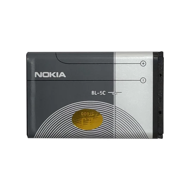 باتری موبایل نوکیا مدل BL-5C ظرفیت 1020 میلی آمپر ساعت مناسب برای گوشی موبایل نوکیا BL-5C 101816064