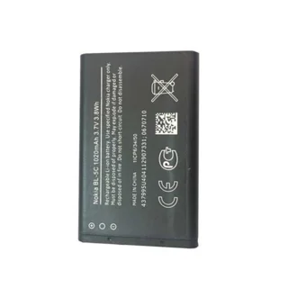باتری موبایل نوکیا مدل BL-5C ظرفیت 1020 میلی آمپر ساعت مناسب برای گوشی موبایل نوکیا 5C 101816074
