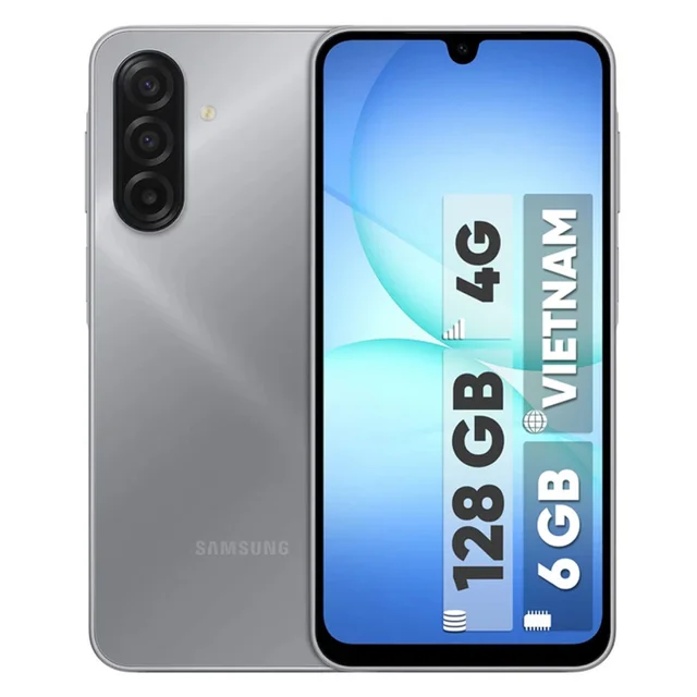 گوشی موبایل سامسونگ مدل Galaxy A17 4G دو سیم کارت ظرفیت 128 گیگابایت و رم 6 گیگابایت - ویت 101815763