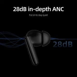 هدفون بلوتوثی برند کیو سی وای مدل T13 ANC2 با نویز کنسلینگ فعال (ANC)، نویز کنسلینگ میکروف 101819438